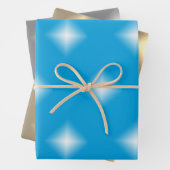 Geschenkwrap-Set - Weihnachtsstars Geschenkpapier Set (Beispiel)