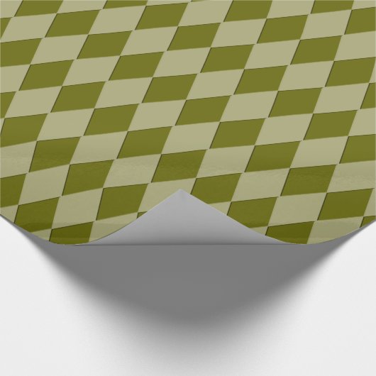 Geschenkwrap - Zwei Tonspur Diamond Geschenkpapier (Ecke)