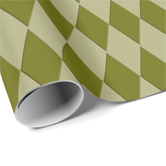 Geschenkwrap - Zwei Tonspur Diamond Geschenkpapier (Rolleneckpunkt)