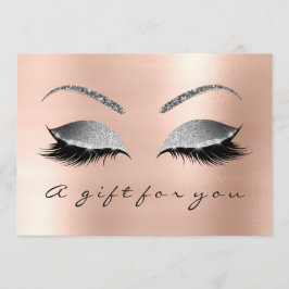 Geschenkzertifikat Blush Silver Lash Schönheitssal