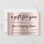 Geschenkzertifikat Brows Lash Extension (Vorderseite)