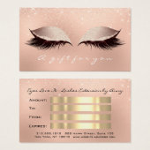 Geschenkzertifikat Funkelnd Lashes Erweiterung (Vorne & Hinten)