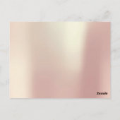 Geschenkzertifikat Lashes Erweiterung Makeup Champ Postkarte (Rückseite)