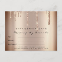 Geschenkzertifikat Lashes Erweiterung Makeup Skinn