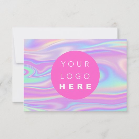 Geschenkzertifikat Moderner Sozialer Holograph (Rückseite)