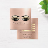 Geschenkzertifikat Rose Blush Lashes Makeup Artist (Schreibtisch)