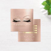 Geschenkzertifikat Rose Glitzer Lashes Makeup Whit (Schreibtisch)