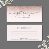 Geschenkzertifikat Rose Gold Ombre