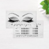 Geschenkzertifikat Silver Gray Lash Extension Make (Schreibtisch)