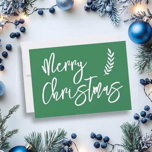 Geschenkzertifikat Weihnachten Modernes Skript