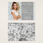 Geschenkzertifikat "White Salon" (Vorne & Hinten)