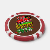 Geschichte 1976 pokerchips (Einzeln)