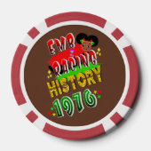 Geschichte 1976 pokerchips (Rückseite)