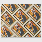 Geschichte afrikanischer Mode Geschenkpapier (Flach)