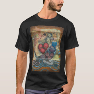 Geschichte auf Holz: Die Sporen & Poren von Frucht T-Shirt