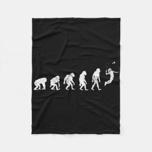 Geschichte Badminton Lover Print Funny Badminton E Fleecedecke