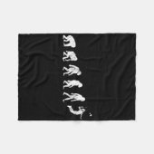 Geschichte Badminton Lover Print Funny Badminton E Fleecedecke (Vorderseite (Horizontal))