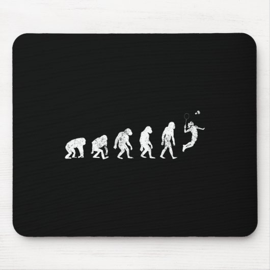 Geschichte Badminton Lover Print Funny Badminton E Mousepad (Vorne)