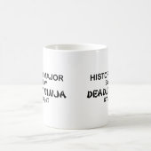 Geschichte bedeutendes tödliches Ninja Kaffeetasse (Mittel)
