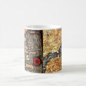 Geschichte Buff Mittelalter Karte Kaffeetasse (Mittel)