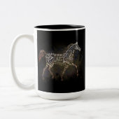 Geschichte der arabischen Pferdegeschenke u. der Zweifarbige Tasse (Links)