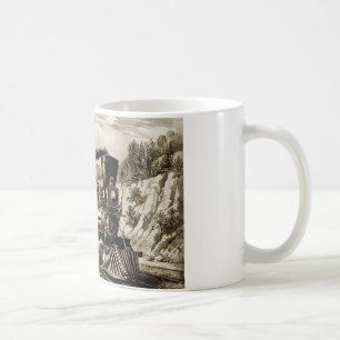 Geschichte der Dampflokomotive-Motor Kaffeetasse