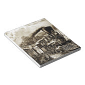 Geschichte der Dampflokomotive-Motor Notizblock (angewinkelt)