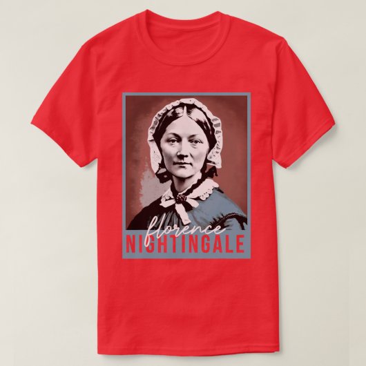 Geschichte der Frauen Monat Krankenschwester Flore T-Shirt (Design vorne)