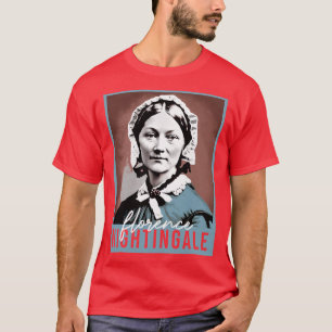Geschichte der Frauen Monat Krankenschwester Flore T-Shirt