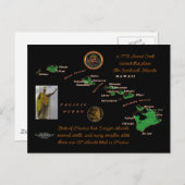 Geschichte der Hawaiianischen Inseln Postcard Postkarte (Vorne/Hinten)