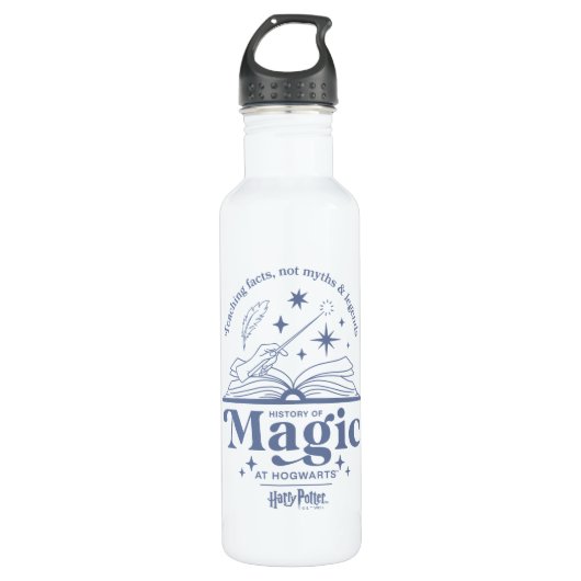 Geschichte der Magie bei HOGWARTS™ Edelstahlflasche (Vorderseite)