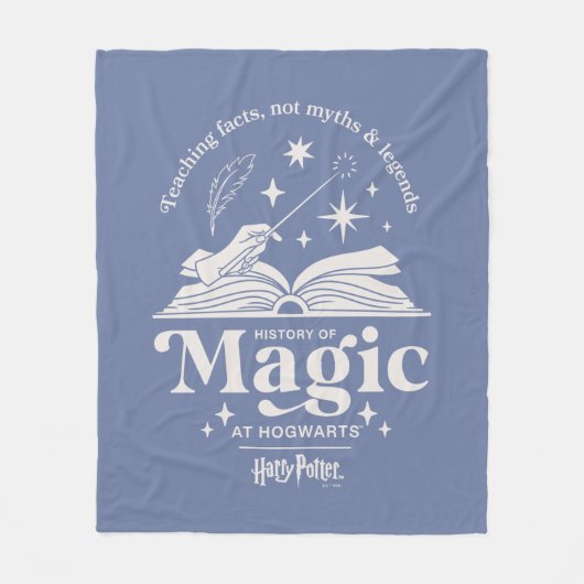 Geschichte der Magie bei HOGWARTS™ Fleecedecke (Vorderseite)