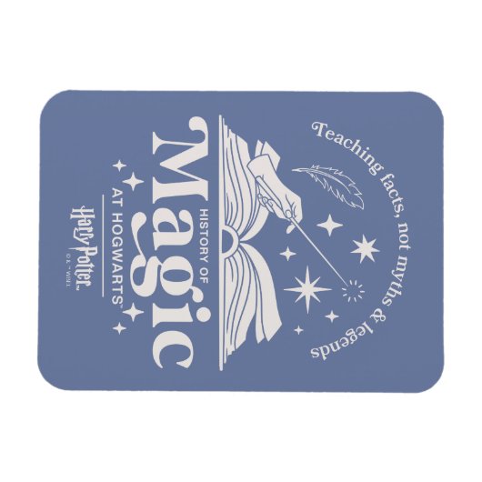 Geschichte der Magie bei HOGWARTS™ Magnet (Horizontal)