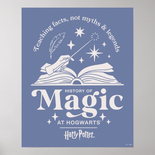 Geschichte der Magie bei HOGWARTS™ Poster (Vorne)