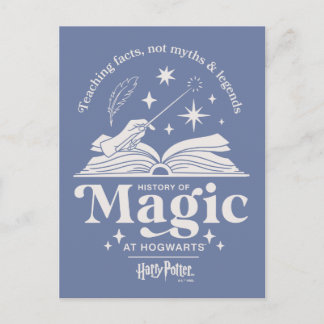 Geschichte der Magie bei HOGWARTS™ Postkarte