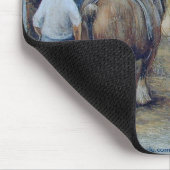 GESCHICHTE der PFERDE-Kollektion Mousepad (Ecke)