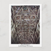 Geschichte der Schöpfung in der Sixtinischen Kapel Postkarte (Vorderseite)