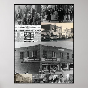 Geschichte der Schwarzen Mauer Poster