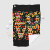 Geschichte der schwarzen Monate für Golfer Golfhandtuch (Insitu)