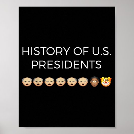 Geschichte der US-Präsidenten widersteht Poster (Vorne)
