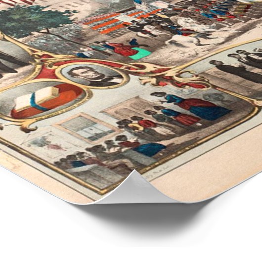 Geschichte der USA: Der fünfte Änderungsantrag Poster (Ecke)