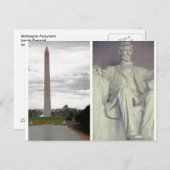 Geschichte der USA Postkarte (Vorne/Hinten)