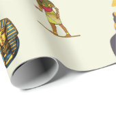 Geschichte des alten Ägypten Geschenkpapier (Rolleneckpunkt)
