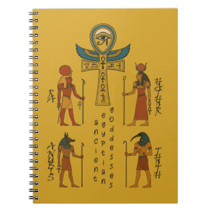 Geschichte des Alten Ägypten - Götter Notizblock