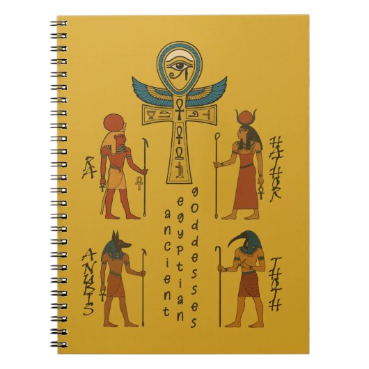 Geschichte des Alten Ägypten - Götter Notizblock (Vorderseite)