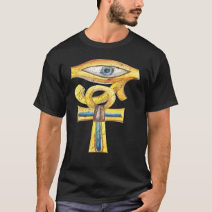 Geschichte des antiken Ägypten Ägyptologie Auge T-Shirt