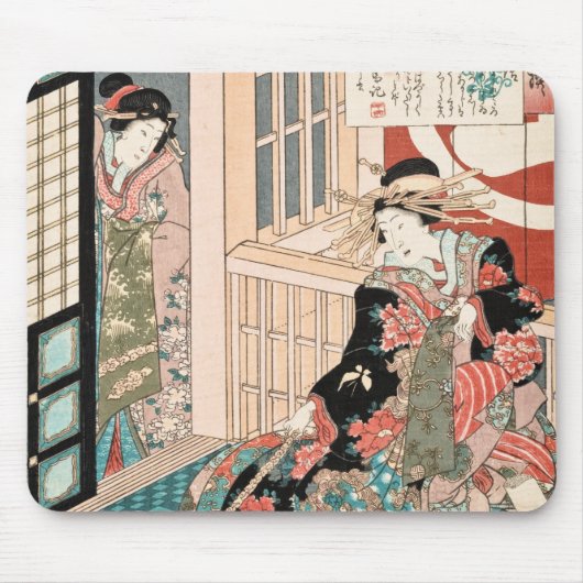 Geschichte des Courtesan Shiratama-Mousepads Mousepad (Vorne)
