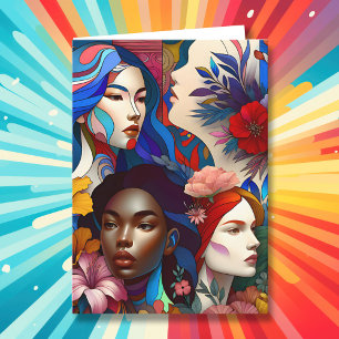 Geschichte des Internationalen Frauentags Karte