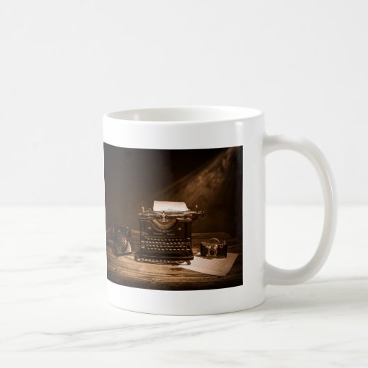 Geschichte des Journalisten Kaffeetasse (Rechts)