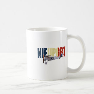 Geschichte des Kriegs Nieuport französische Kampff Kaffeetasse